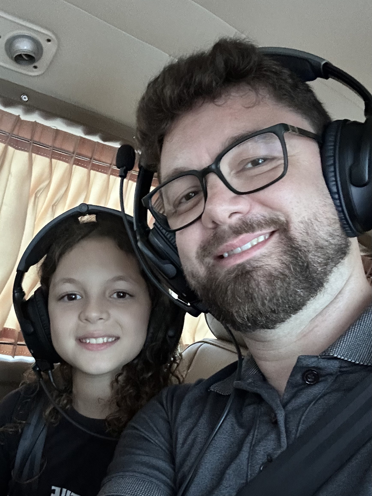 Diego Moraes com a filha