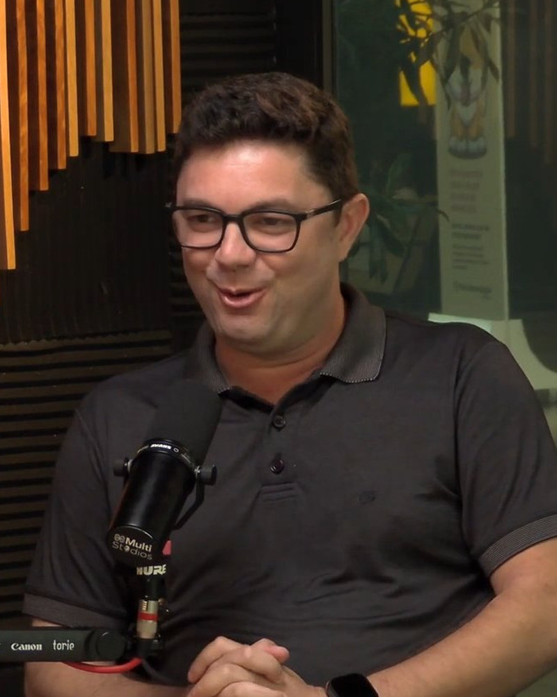 Diego Moraes no podcast Mãos à Obra