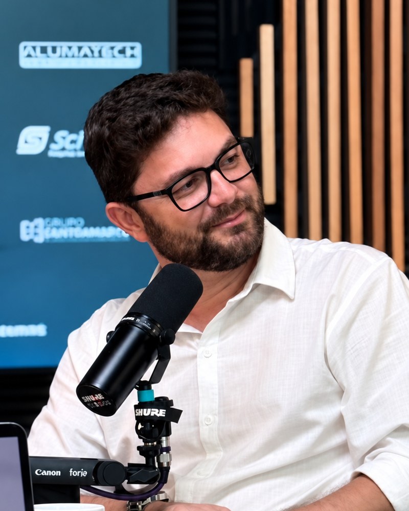 Diego Moraes no podcast Na Veia