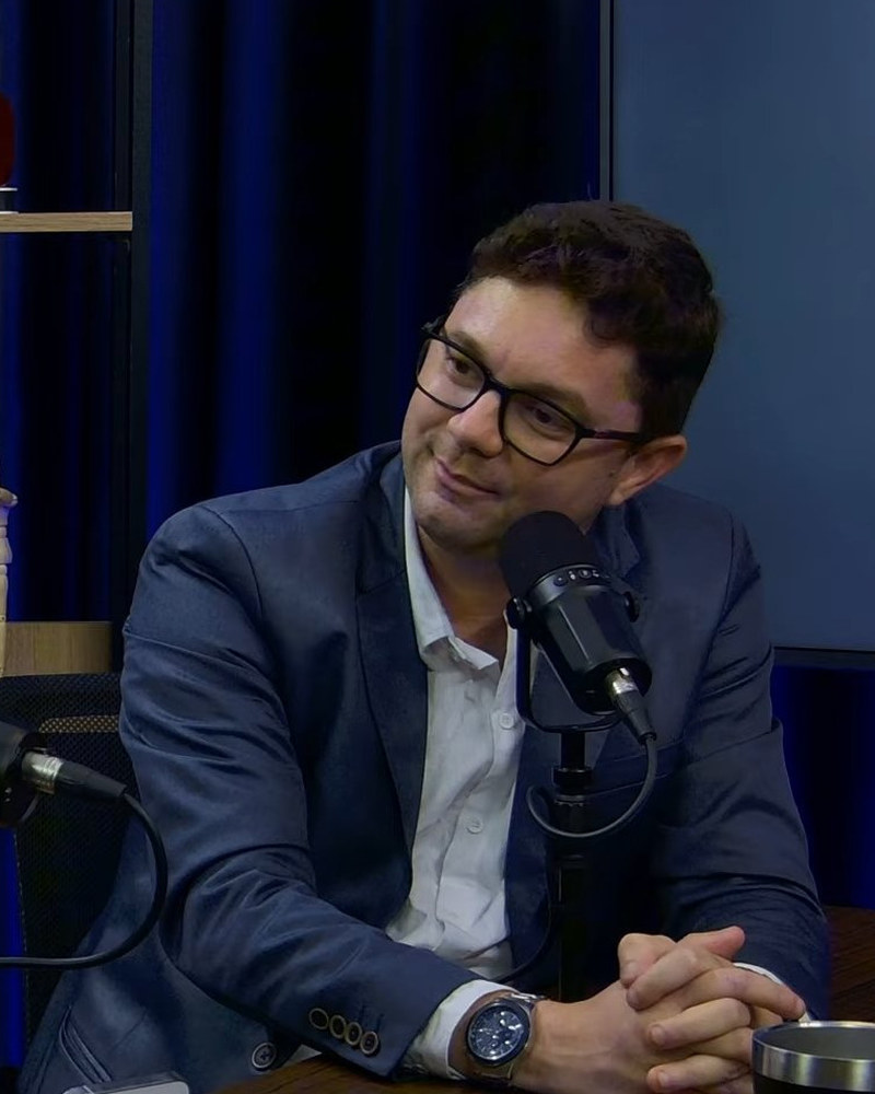 Diego Moraes no podcast Papo de Esquadria